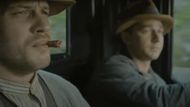 Tom Hardy appears alongside Shia LaBeouf and Jason Clarke in the film. (Image via Roadshow Films)